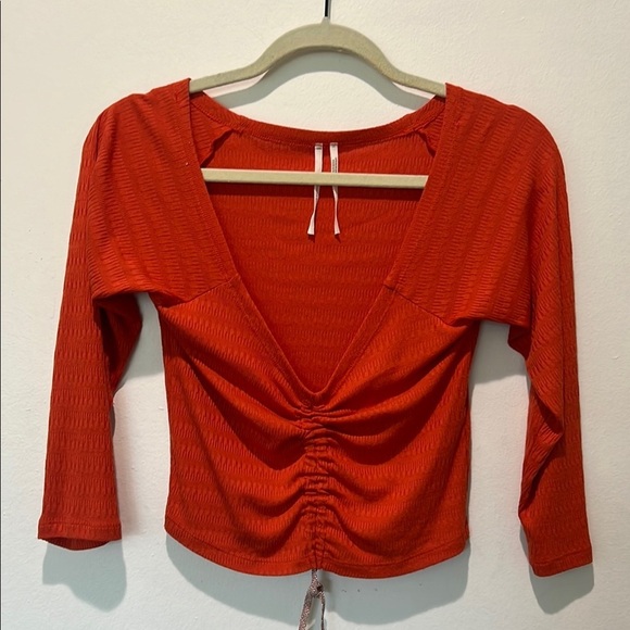 Anthropologie Sabrina Cinched Top Size Small - Picture 3 of 6
